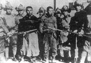 庆祝发表宣言:停止内战 一致抗日