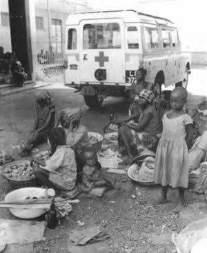 尼日利亚内战导致饥荒灾难